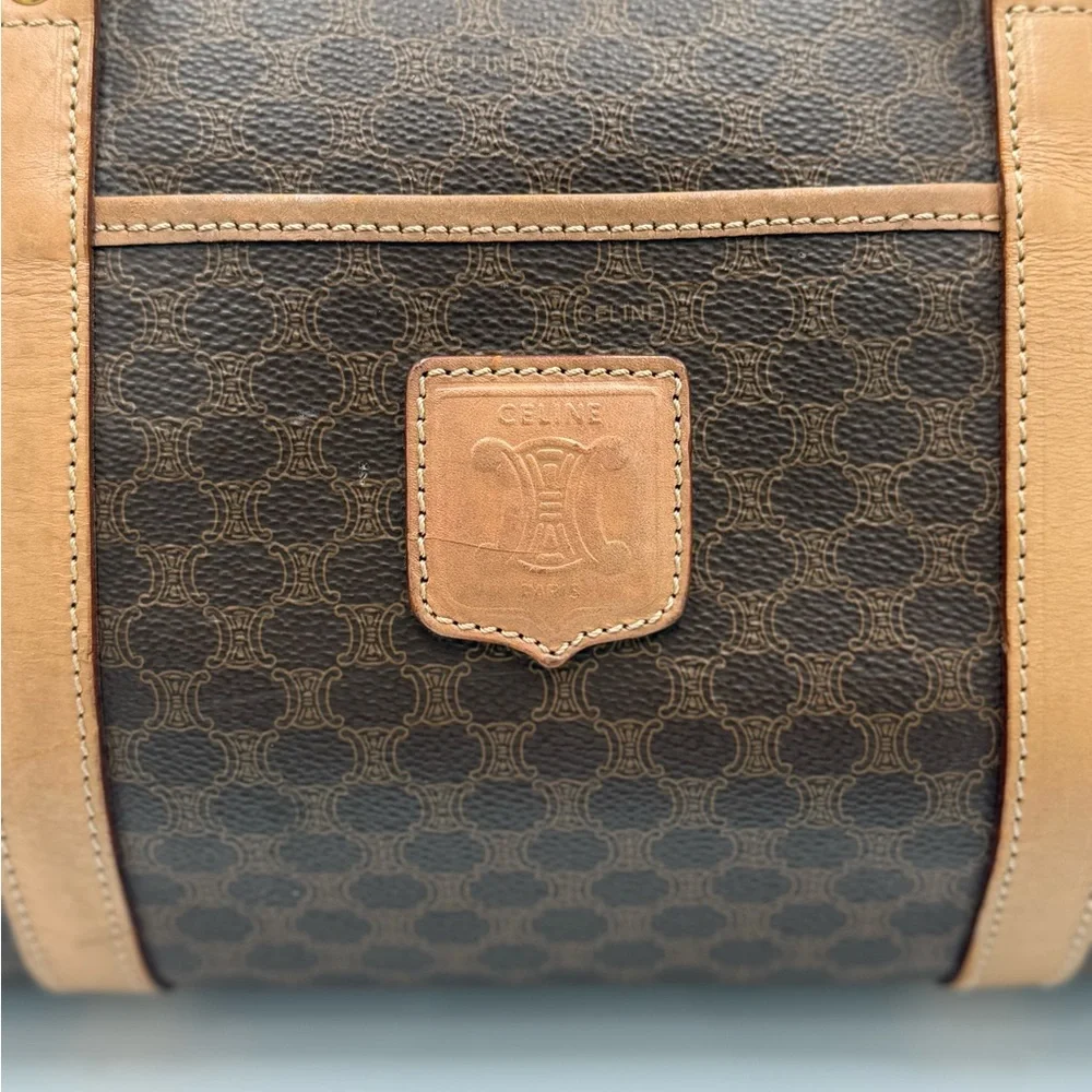 Celine Vintage Macadam Boston Bag - Picture 5 of 13